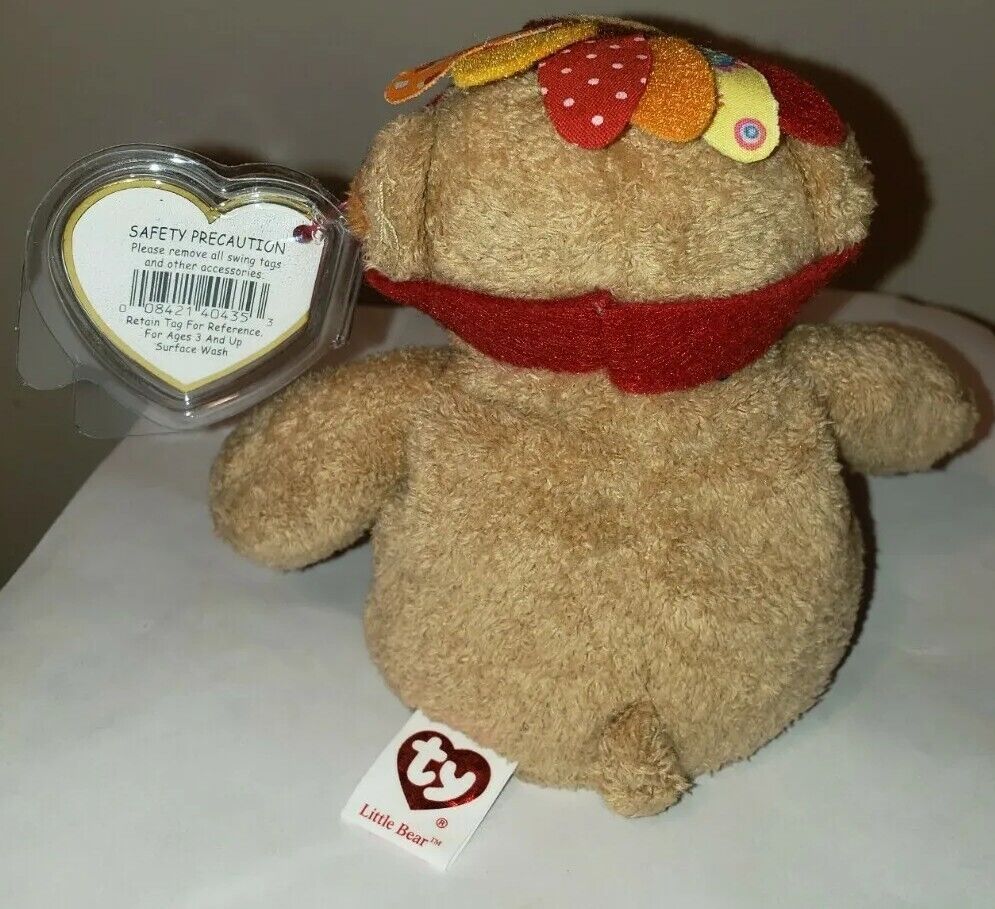Ty Beanie Baby - LITTLE BEAR the Bear (6.5 Inch) MWMTs Stuffed Animal Toy