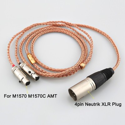 16cores OCC Copper Cable Neutrik For Monoprice Monolith M1570 M1570C AMT 2m