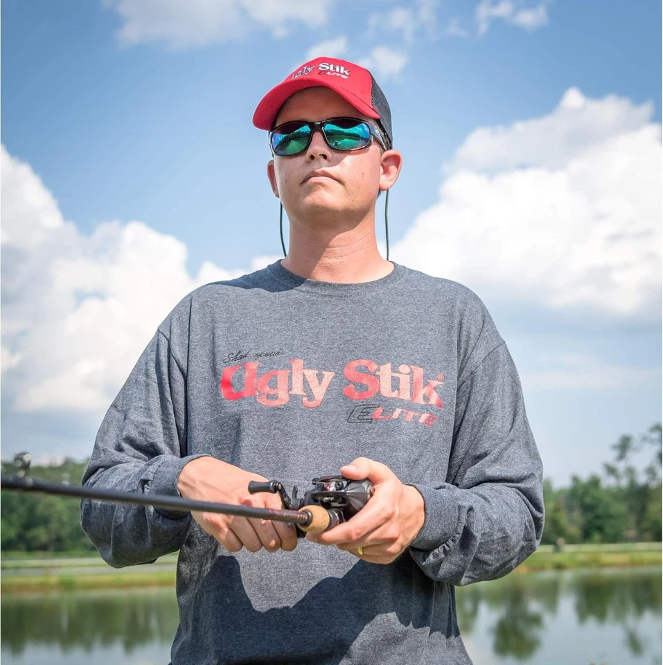 Caña de pescar ligera GX2 5'6" con diseño de punta transparente - perfecta para todos los pescadores Foto 4 de 4