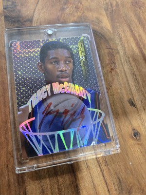 Tracy McGrady 1998-99 Red variant Collector's Edge Impulse - Autographed 