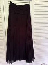 Vintage Classic Jaques Vert  Evening skirt Size S 8-10 Black