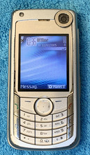 Nokia 6680 Silver Three 3G Vintage Mobile Phone Retro Classic Cellphone