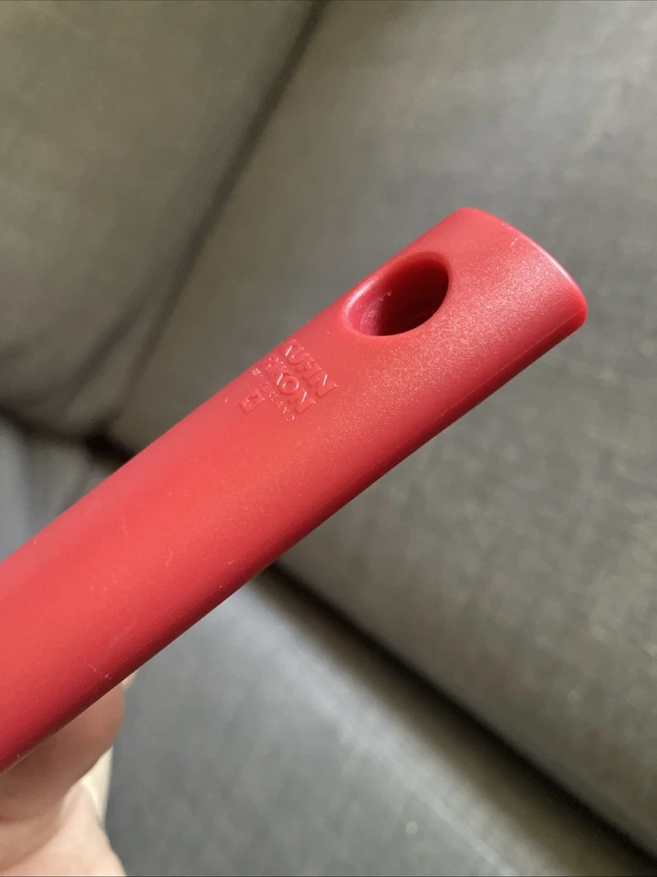 Kuhn Rikon Spatula 12.5" Crimson Red Fish Designer Cutlery Chef Tool Dark Rd Kit - Image 3 of 4