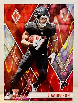 2023 Panini Phoenix - Rookies Bijan Robinson #104 Red /250 (RC)