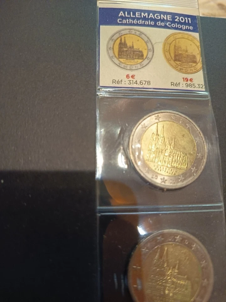 2 euro commemorative allemagne 2011 ( cathedrale de cologne ) - Photo 1/1