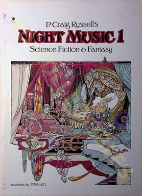  Night Music 1 Magazine  Eclipse 1984 Science Fiction & Fantasy P Craig Russell