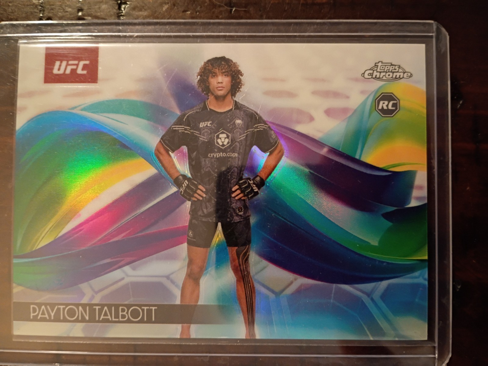 PAYTON TALBOTT Helix Case Hit 2025 Topps Chrome UFC Ssp Rookie RC HEL-19