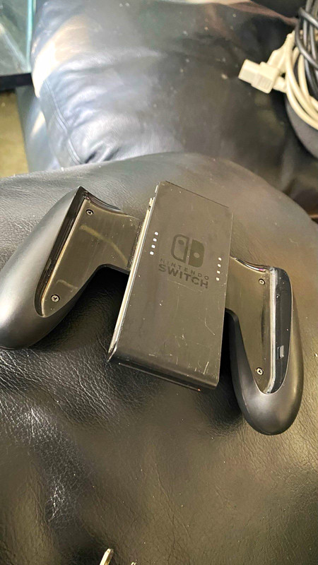 Nintendo Switch Joy-Con Grip Controller Holder Attachment Black HAC-011