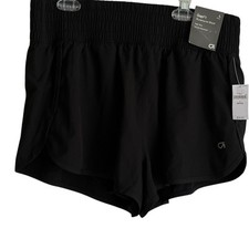 GapFit Runabout Shorts Black Lining Sz L Petite New!