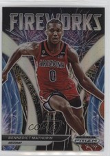 2022-23 Panini Prizm Draft Picks Fireworks Silver Bennedict Mathurin #FW-BM 3wu