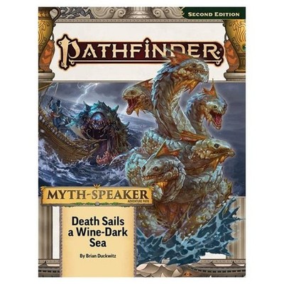 Paizo PZO15217-SC Pathfinder 2E Adventure Path Death Sails a Wine-Dark Sea My...