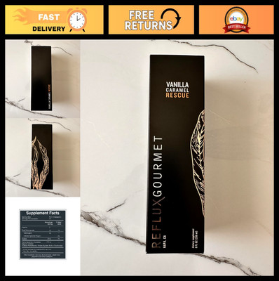 Vanilla Caramel Digestive Support Formula   Alginate Complex, Natural Ingredient