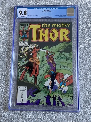 The Mighty Thor #347 (Marvel Comics Sept. 1984)-CGC GRADED 9.8---