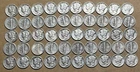 Mercury Dime Roll 1930's - 1940's - 50 Mercury 90% Silver  Dimes