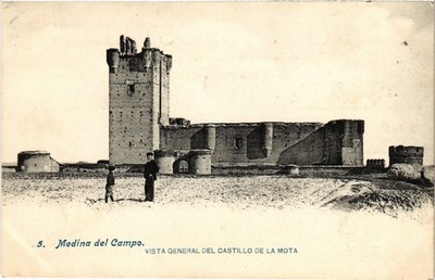 PC SPAIN MEDINA DEL CAMPO, VISTA GENERAL DEL CASTILLO DE LA MOTA (a79943)