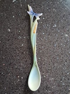 FRANZ COLLECTION PORCELAIN SPOON DRAGONFLY (FZ00141)