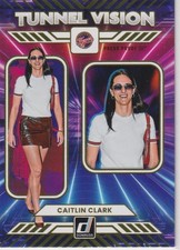 2025 Donruss WNBA #1 Caitlin Clark Tunnel Vision Press Proof Basketball