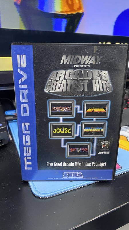Arcades Greatest Hits Sega Mega Drive Game