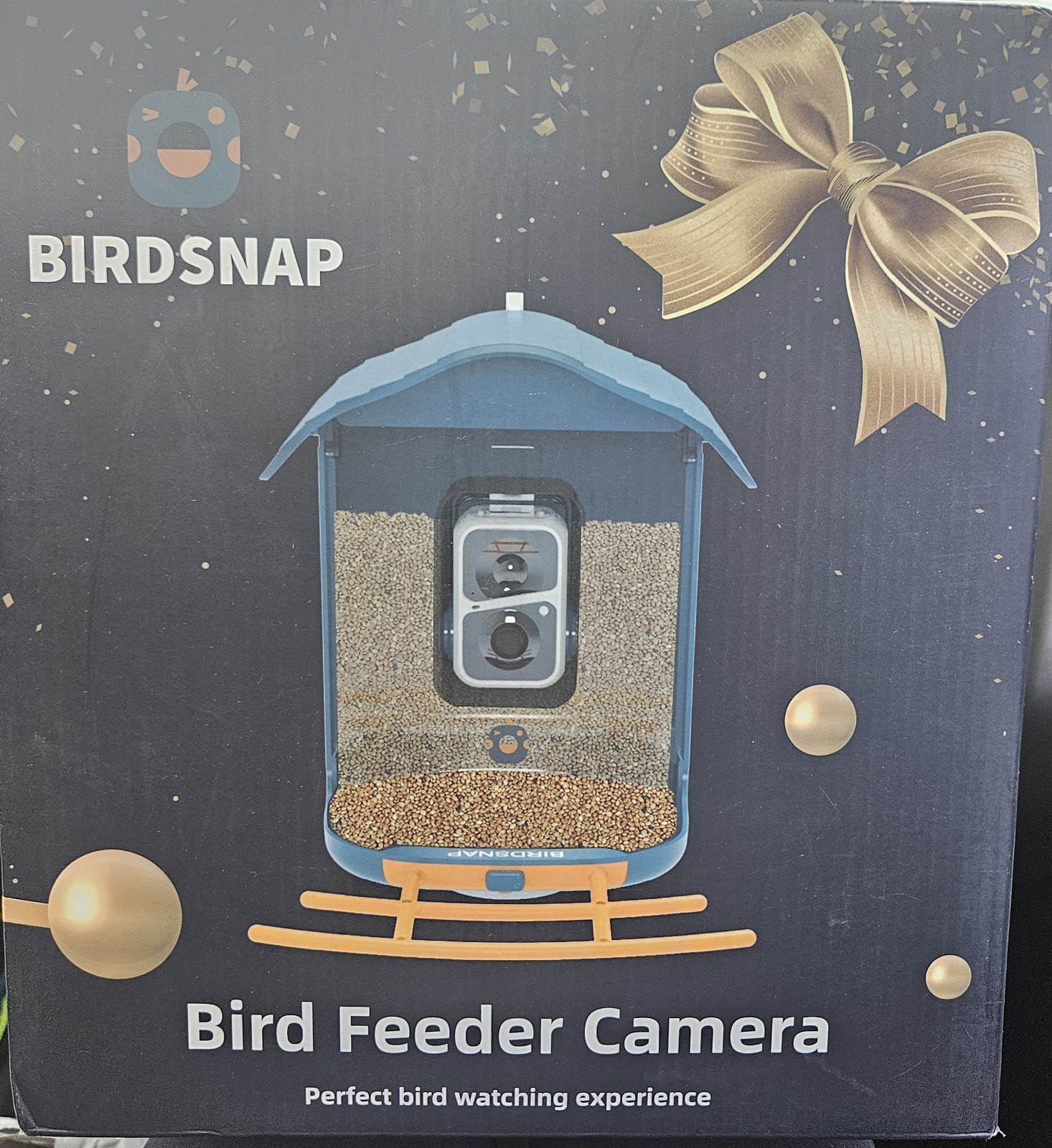 BIRDSNAP Smart Bird Feeder with Camera Wireless Outdoor NEW AI