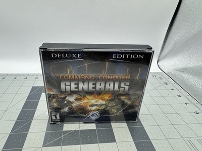 Command & Conquer Generals Deluxe Edition PC Generals Zero Hour 4 Discs With Key