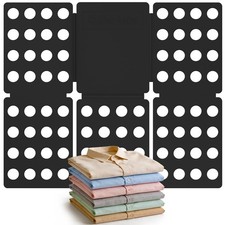 Black Mini Shirt Folding Board Clothes Folder 21.4 x 25 Inch