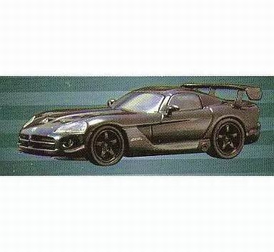 Diecast Car 1/64 Dodge Viper SRT10 ACR (Metallic Black) ''USA Sports Car Diecast