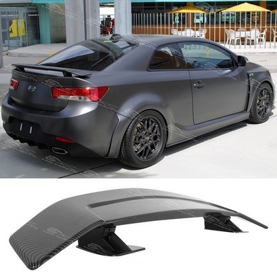 For KIA Cerato Carbon Fiber 47'' Rear Boot Flat Trunk GT Racing Spoiler Tail Wing