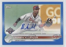 2022 Topps Pro Debut Blue Auto 63/150 Euribiel Angeles #PD-50 Auto 03j5