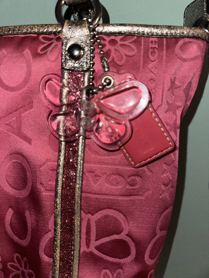 Bolso Coach Rosa Y2k Mariposa Foto 3 de 4