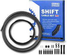 Cycles Bike Shifter Cable Housing Kit PRO for Shimano/Sram/Microshift - Braided