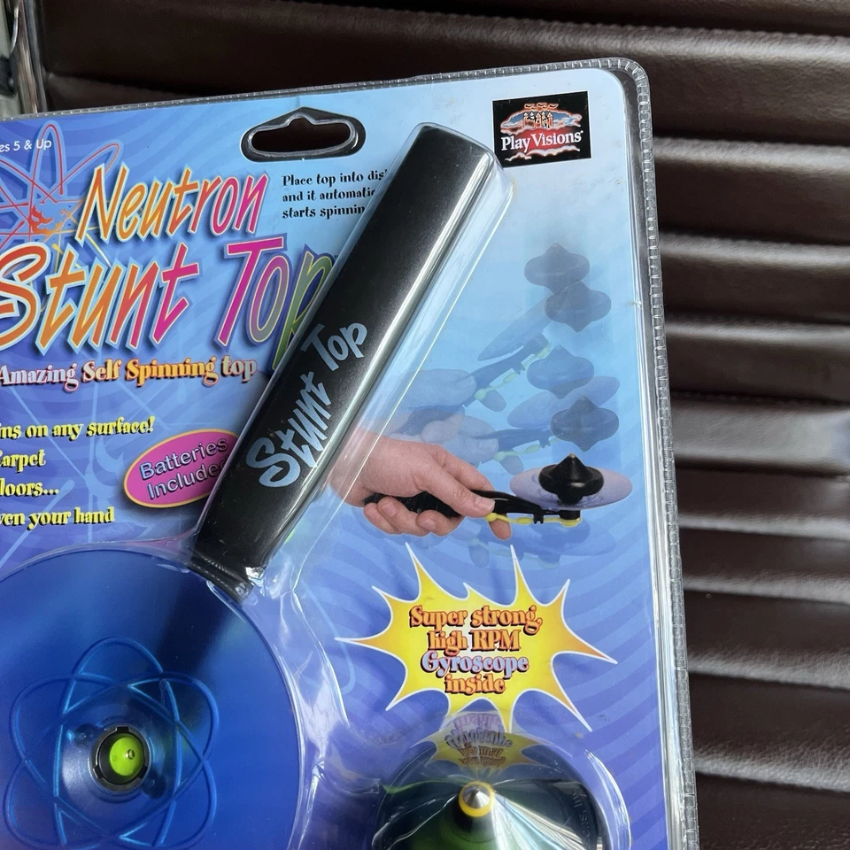 Neutron Stunt Top By Discovery Kids 2006 Spinning Toy - Image 3 of 4