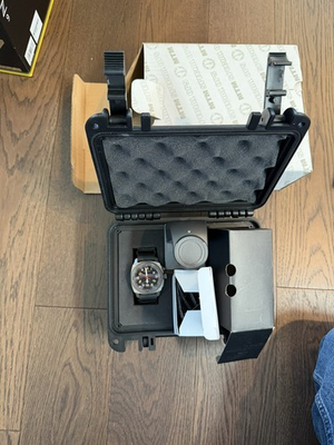 #ad #ad MTM Special Ops Gray Falcon Titanium 44mm Watch Excellent Nato 1st Edition Grey $590.00