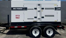 150 KVA Multiquip whisperwatt DCA-150SSJU4F SUPER Silent Mobile Diesel Generator