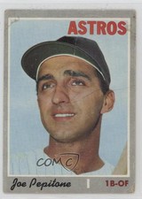 1970 Topps Joe Pepitone #598 0w8f