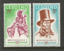 LESOTHO 1970 MOSHOESHOE SET. MINT NEVER HINGED