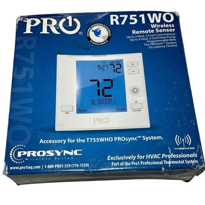 PRO1 R751WO Wireless Zone Remote Sensor Pro One Brand New With Box
