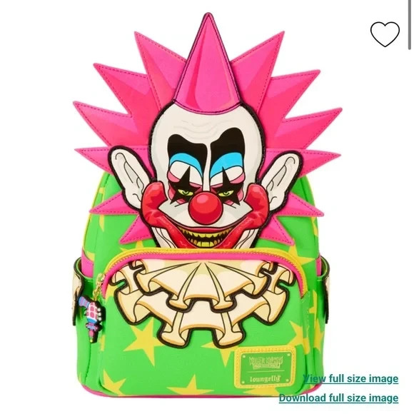 Loungefly NYCC Limited Edition Killer Klowns Spikey Glitter
