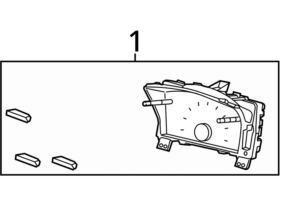 Cuadro de instrumentos velocímetro Honda Civic 2014-2015 indicadores DVY0N Foto 4 de 4
