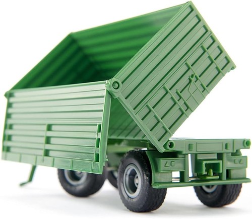 siku 1953, John Deere Tractor with Trailer, 1:50, Metal/Plastic, Green, Multifun - Picture 9 of 9