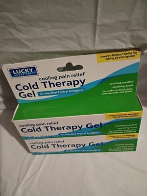 Lucky Super Soft Menthol 4% Pain Relief Gel Muscle Back Arthritis Joints 1.5 oz