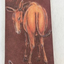 Ralph Marlin Vintage 1990 Comical Mules Donkey Jackass Novelty Tie USA Made