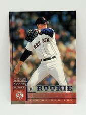 DEREK LOWE 1998 LEAF ROOKIE CARD 234 RC RED SOX. rookie card picture