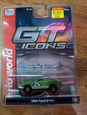 AUTO WORLD 1966 FORD GT40 GREEN T JET 500