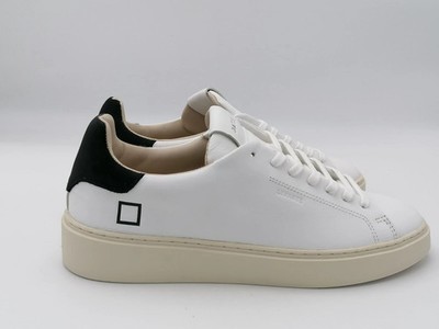 DATE D.A.T.E. Herren Schuhe Sneaker Levante calf white black weiß schwarz
