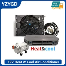 12V Underdash Heat&Cool Air Conditioner Conditioner AC Unit Kit Universal Car
