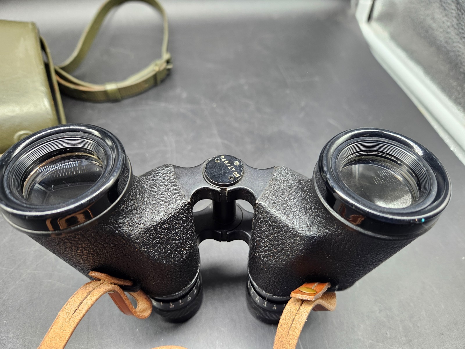 Korean Vietnam Bausch and Lomb 7x50 1953 Mark 28 Binoculars (Perfect Optics)