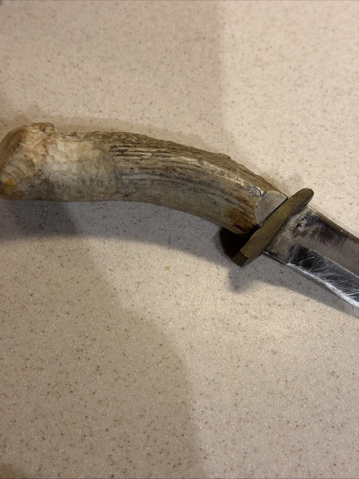 Cuchillo de hoja vintage Foto 3 de 4