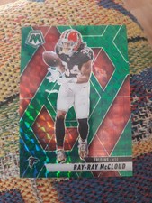 Ray-Ray McCloud 2025 Panini Mosaic #95 Green Mosaic Prizm Atlanta Falcons