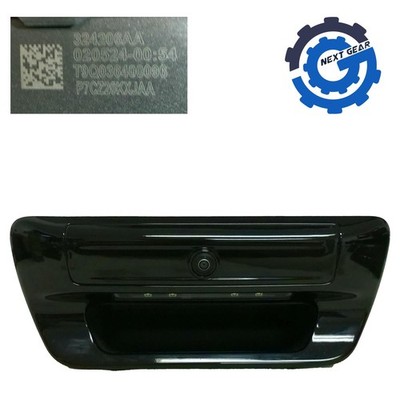 New OEM Mopar Tailgate Handle w/ Camera Diamond Black Crystal 2022