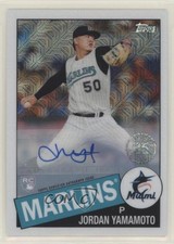 2020 Topps Silver Pack 1985 Chrome Baseball /199 Jordan Yamamoto Auto rw0